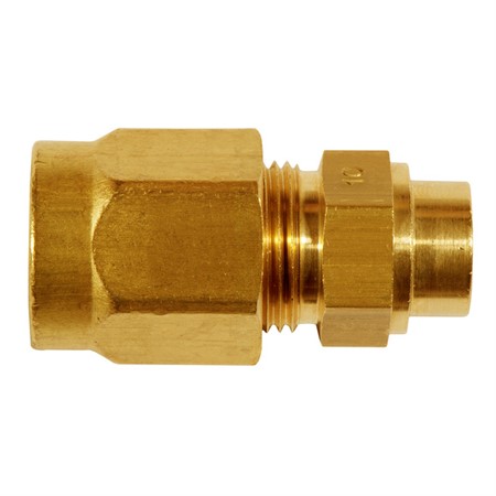 Messings union med lödnippel