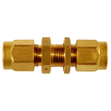 Messings union vegg-gjennomføring redusering