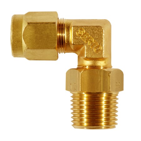 Messings vinkelunion utv. gjenget