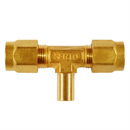 Messings t-rør svivel