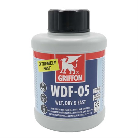 PVC lim Wet Dry Fast 500ml opp til d160m