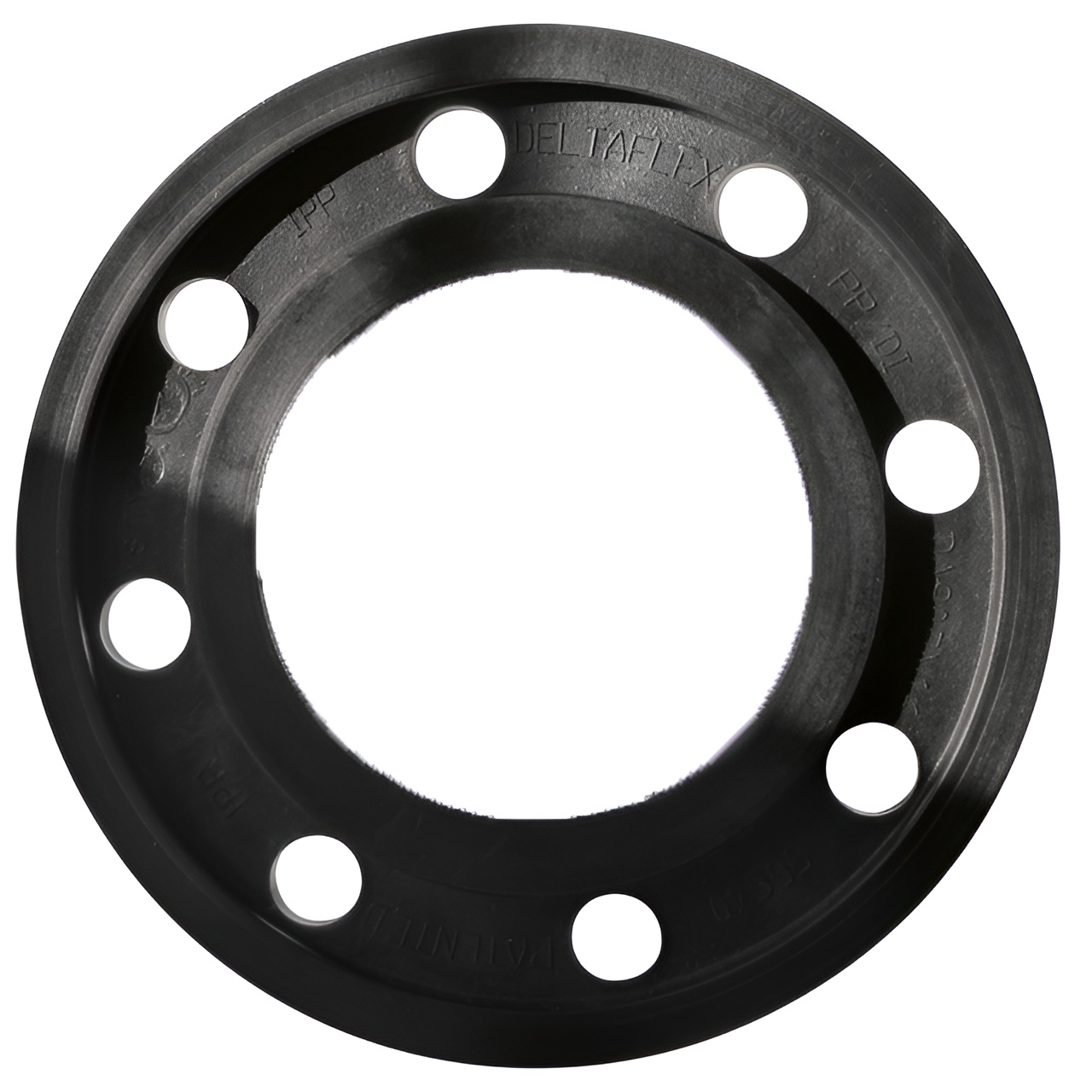 PP/Stål profilert løsflens d315/DN300, cc400mm, PN10, MOP 16 bar